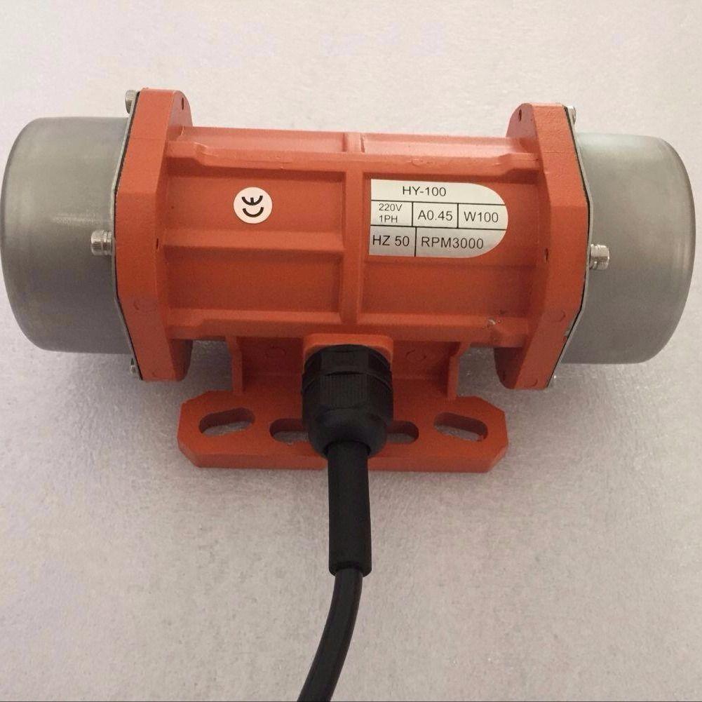 工业振动电机小型震动马达220V380V振动筛15W120W微型振动器*