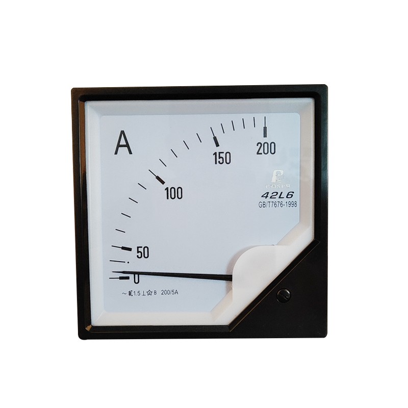 上海人民42L6-A电流表42L6-V电压表指针式表头频率表功率因数表正