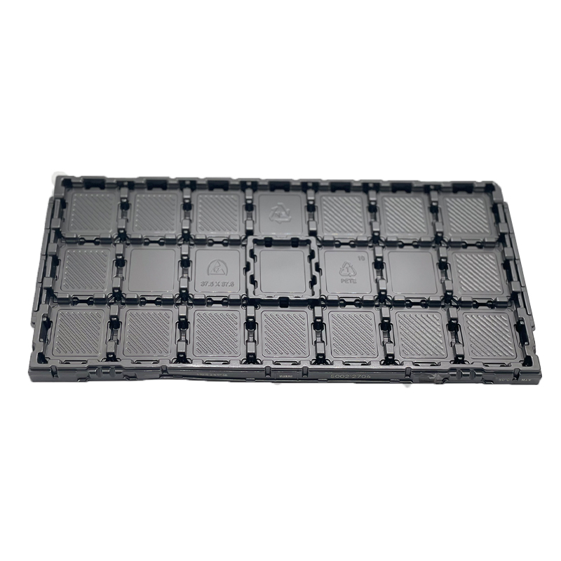 CPU塑料托盘 INTEL芯片拖盘  服务器台式机笔记本柜台托盘 21格