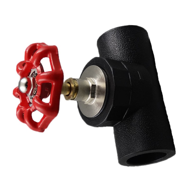 PE截止阀门水管开关20/25/32/40/50/63/75/M90/110 PE水管管件接