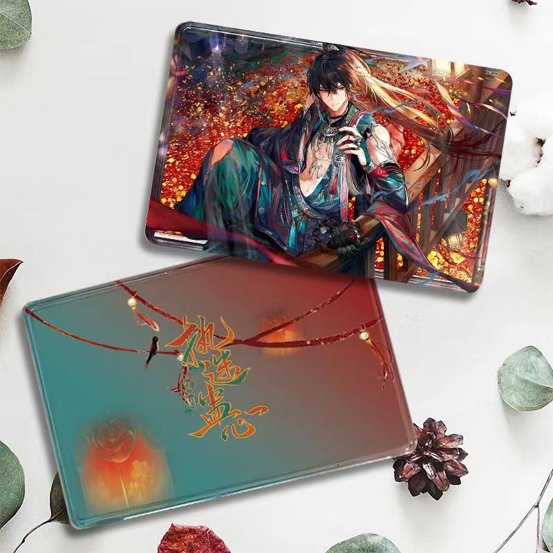 漆灯时空中的绘旅人流沙麻将立牌