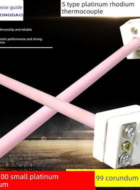 Wrp-100小型铂金铑热电偶S型B型分式白金丝小型铂金铑耐高温99刚