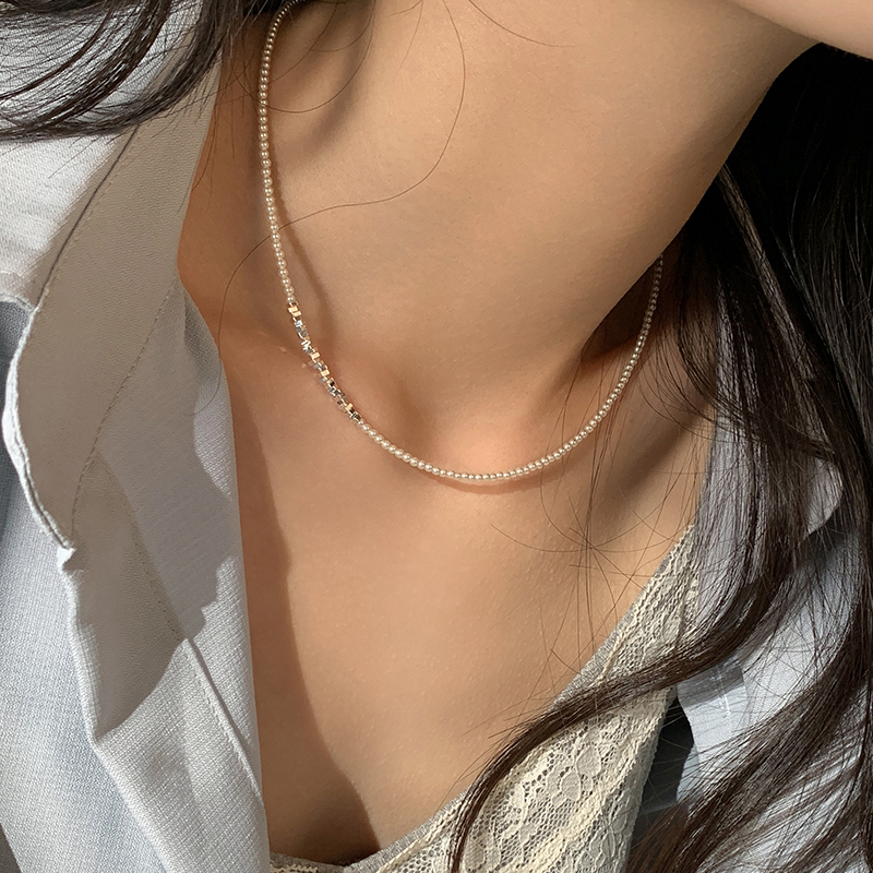 施家碎银几两珍珠项链配饰女款