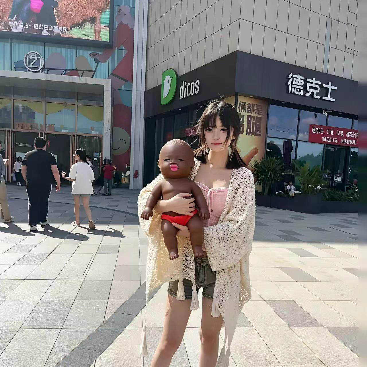 娜塔莎捏捏乐超大号娃娃无毒