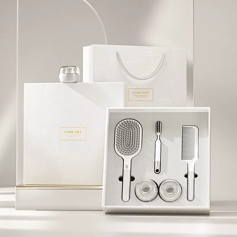 德国甄选气垫按摩梳礼盒生日礼物