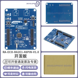 瑞萨 RA MCU生态工作室 RA2E1 开发板 RA-Eco-RA2E1-48PIN-V1.0