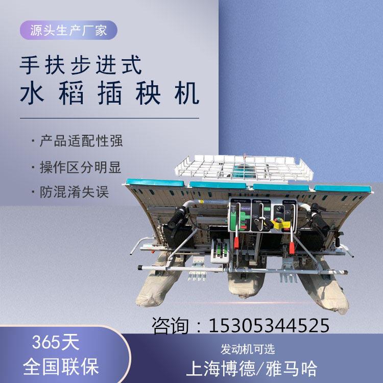 水田农用进步式手扶水稻插秧动机自汽油栽苗DMN育苗全四行六行型