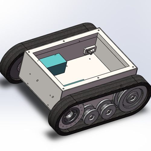 LEVE-HW-70特种橡胶履带底盘天橡胶内加凯夫拉纤维高温硫化挤压