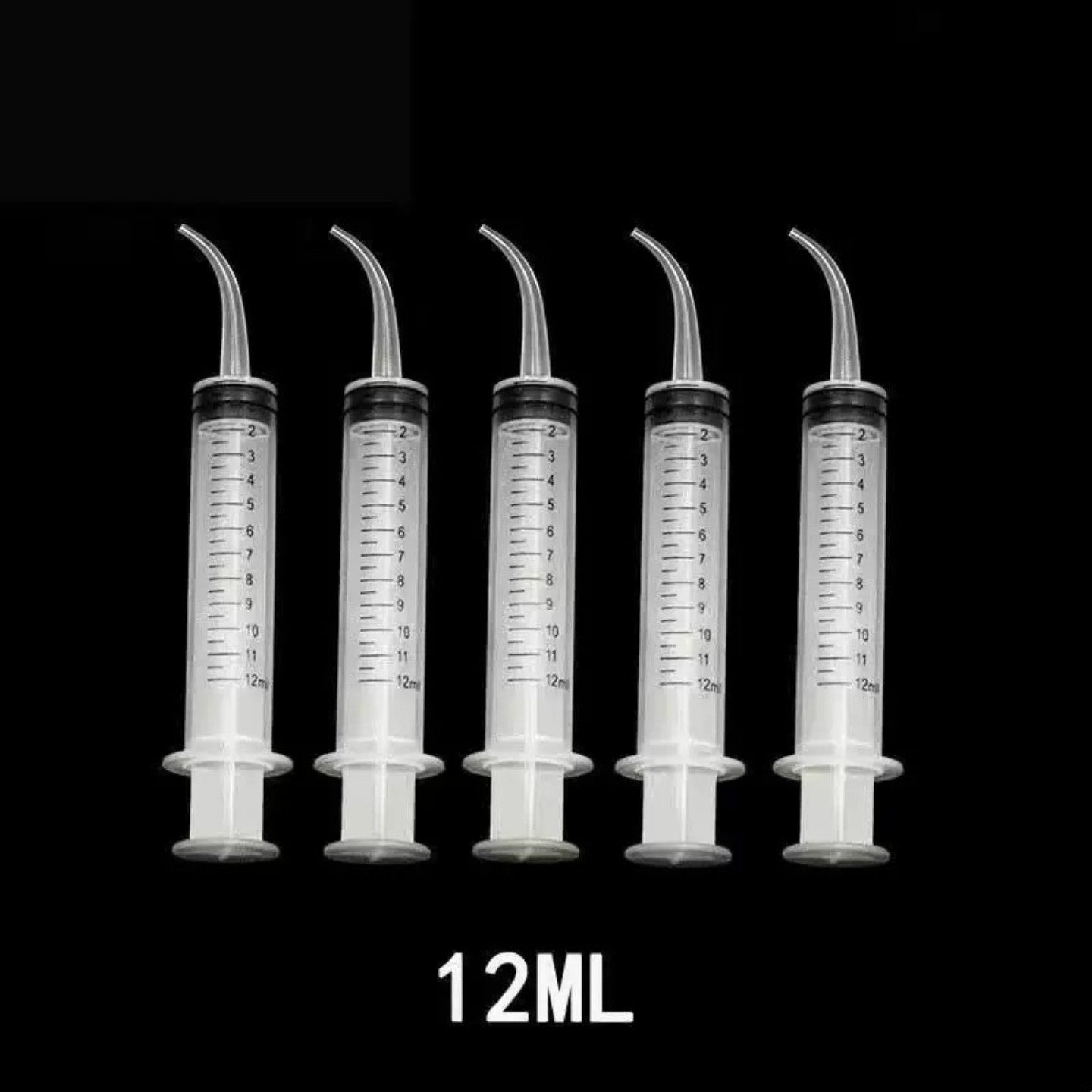智齿冲洗器冲牙器成人洗牙器冲牙针管手动冲牙器便携式弯头注射器