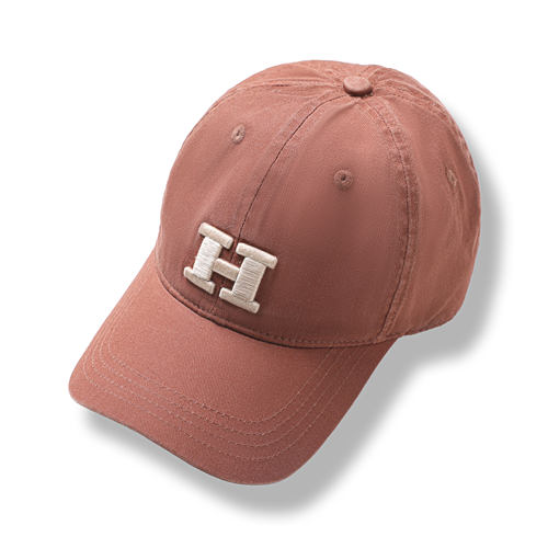 炽火火韩系复古刺绣字母H鸭舌帽