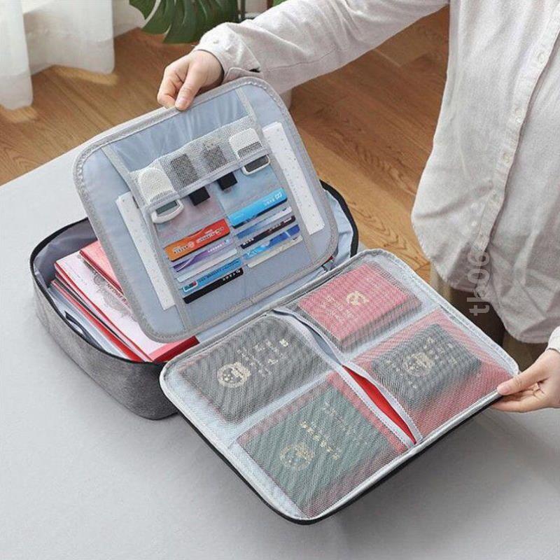 家庭厚皮皮面磁扣宝宝证件收纳册房产明文票据孕妇保护产检