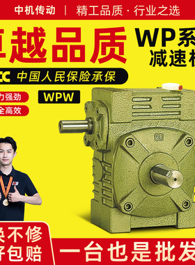 WPW40 50 60 70 80 100 120 135涡轮蜗轮蜗杆减速机器齿轮变速箱