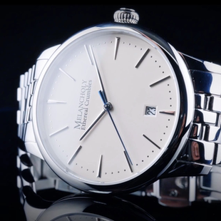 国表玩家&维杰豪兹通勤神器钢链休闲正装表自动瑞士机芯防水男表