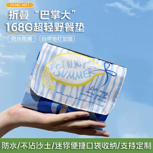 露营沙滩垫便携式野餐垫防潮防水