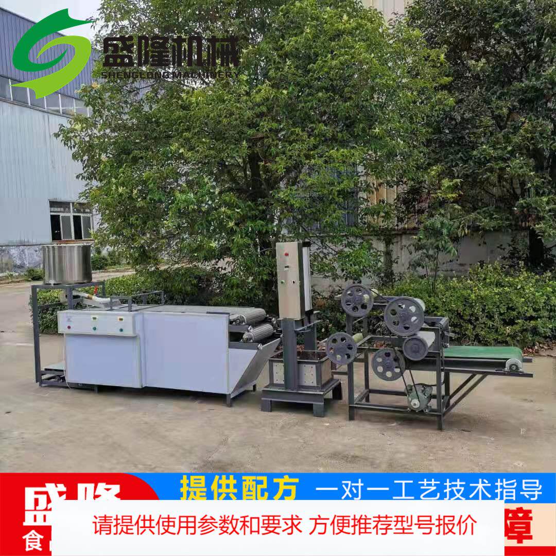 小型全自动千张机器生产厂家 自动豆腐皮千张机设备 素鸡豆腐卷