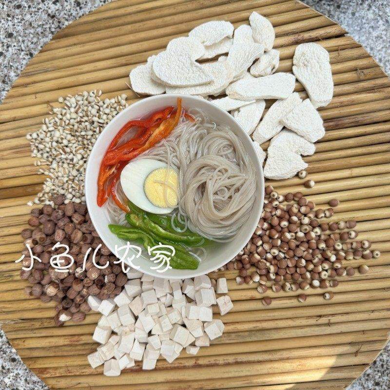 VRE正宗茯苓淮山芡实薏莲药子超细面条挂米面手工龙须面不含白面,粮油调味/速食/干货/烘焙,面条/挂面（无料包）,淘宝优惠券,粉丝福利购,淘宝优惠卷