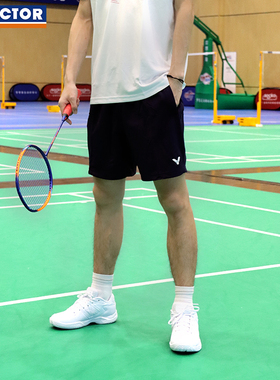 正品victor胜利羽毛球运动短裤威克多男女款夏季薄款透气宽松6299