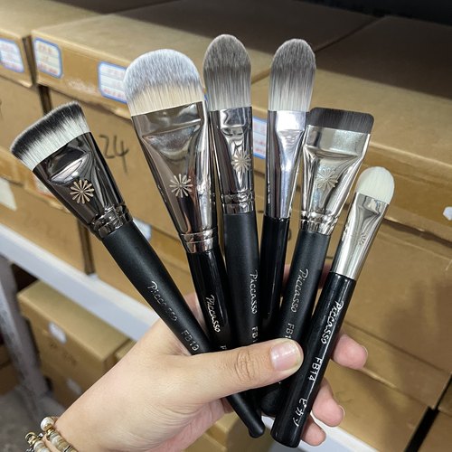 毕加索FB11一字平头粉底刷FB18舌型粉底刷FB20扁平头粉底刷沧州刷