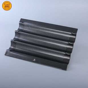 法棍烤盘模具 三能烘焙模具 不粘法式 5连4连波浪烤盘 面包模