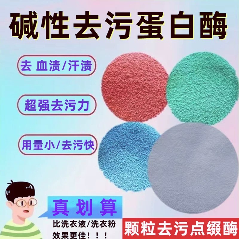 碱性蛋白酶洗衣粉高效去血渍