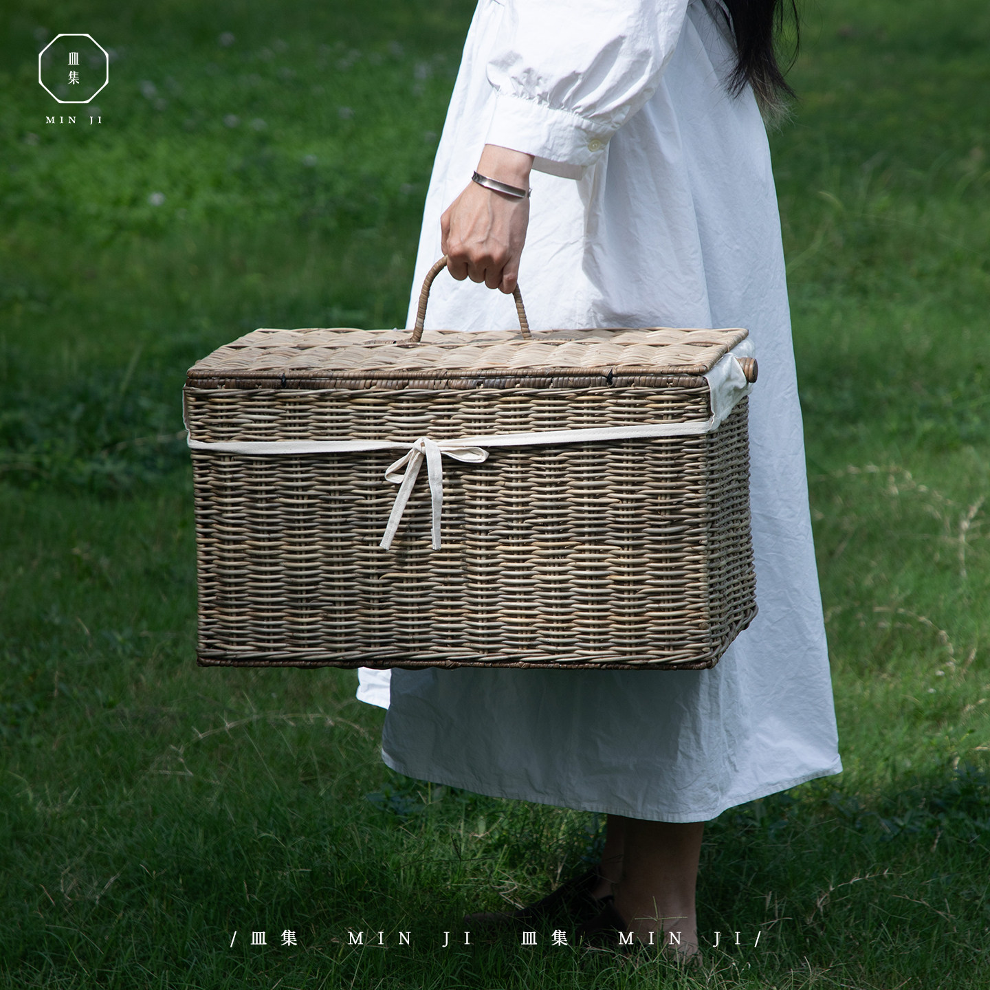 叕木皿集|东南亚藤艺\植物藤手工编织创意大号双开门收纳筐储物篮,收纳整理,收纳筐,淘宝优惠券,粉丝福利购,淘宝优惠卷