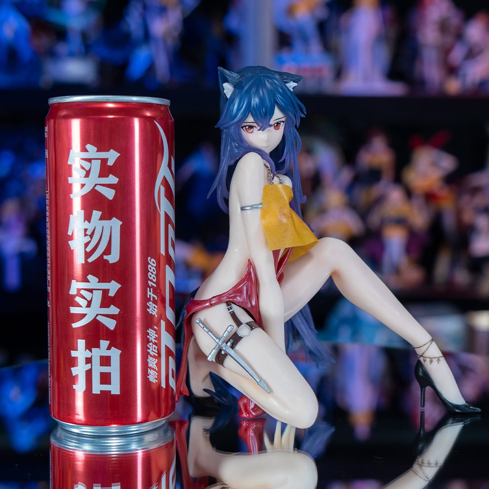 老王说手办 明日方舟 德克萨斯礼服 动漫模型摆件