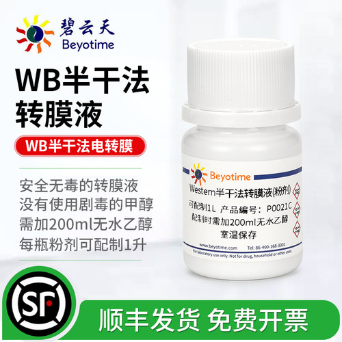 碧云天Western半干法转膜液1L