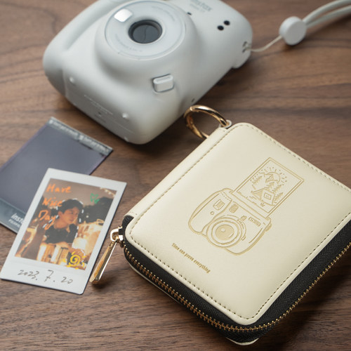 聚册拍立得方块拉链包mini相册