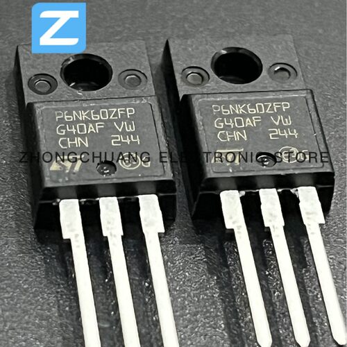 STP6NK60ZFPMOS管600VTO-220