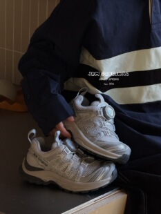 JBM潮童鞋子男童女童登山鞋2025新款中大童百搭