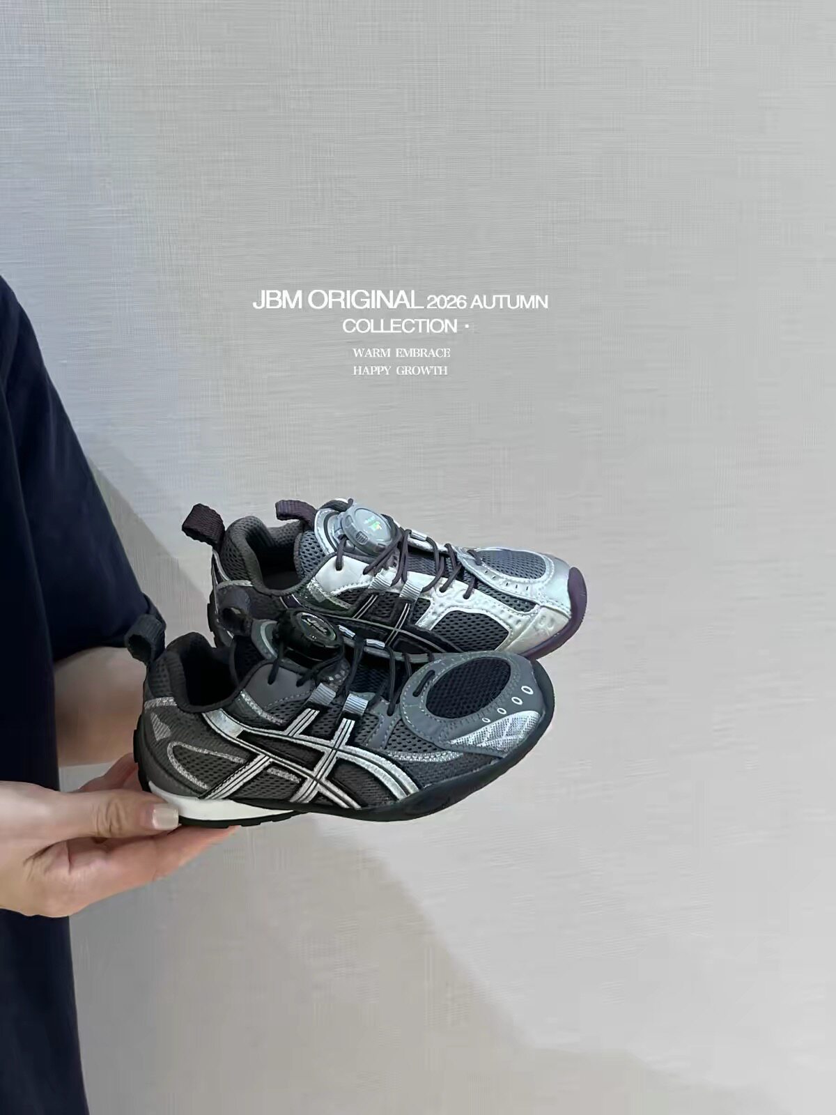 JBM.ORIGINAL JBM2026新款中大童百搭新款秋季男童女童四季儿童鞋