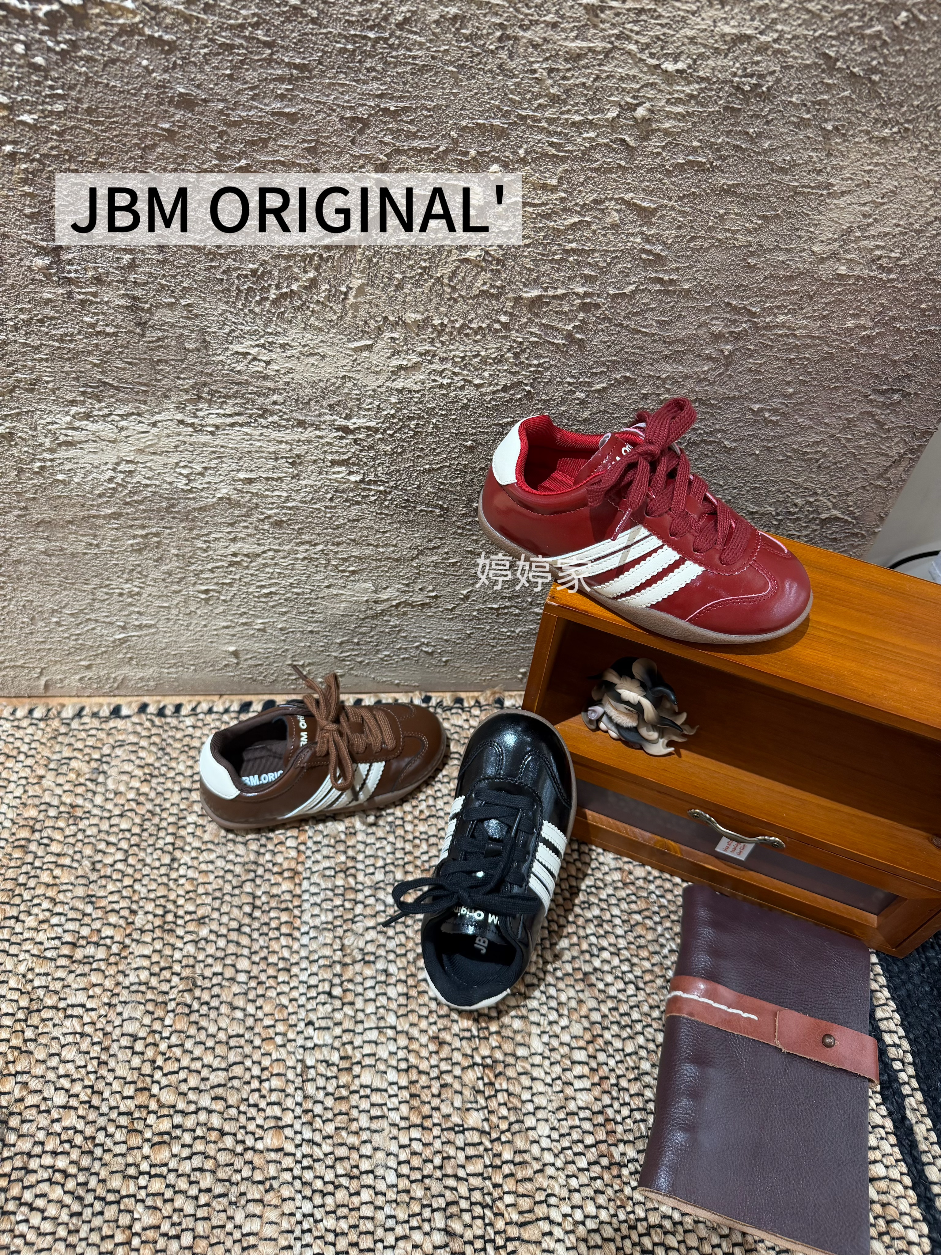 JBM.ORIGINAL JBM2026新款中大童百搭新款秋季男童女童四季儿童鞋