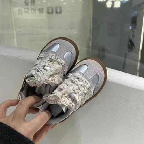 BBbearflat时代狂奔韩版德训中小童百搭 童鞋2025春新款现货发