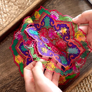 非遗手工剪纸|马年窗花新年福字贴门贴2026新款春节氛围布置装饰