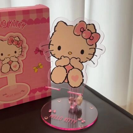 hellokitty手机支架可爱桌面平板支架直播升降可伸缩便携2025新款