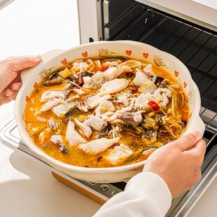 酸菜鱼大盆碗双耳陶瓷汤碗家用2025新款大号12寸水煮鱼专用碗汤盆