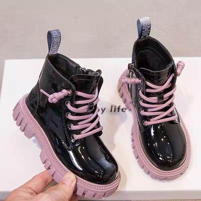 Autumn Winter Warm Waterproof Boys Boots Fashion Kids chelse