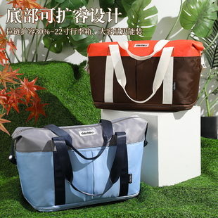 旅行包大容量可折叠待产收纳袋可扩容防水袋短途行李包登机出差包