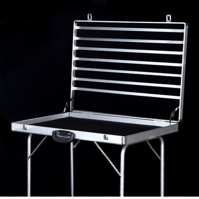 多功能可折叠摆摊箱夜市摆摊地摊箱首饰箱饰品展示架桌铝箱厂批,收纳整理,首饰盒,淘宝优惠券,粉丝福利购,淘宝优惠卷