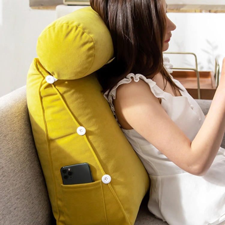 蔓越家 封神Soft靠背 北欧简约靠枕带头枕沙发卧室床头靠垫可拆洗