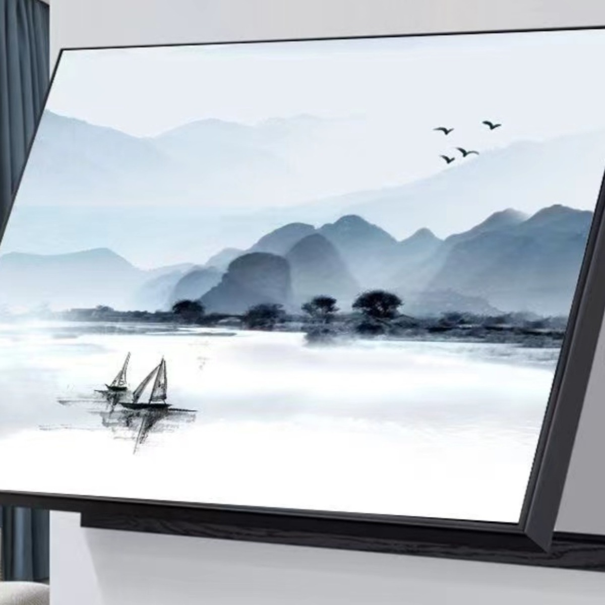 电表箱配电箱装饰画盖板挂画电箱盖面板强电定 制电箱装饰画电闸