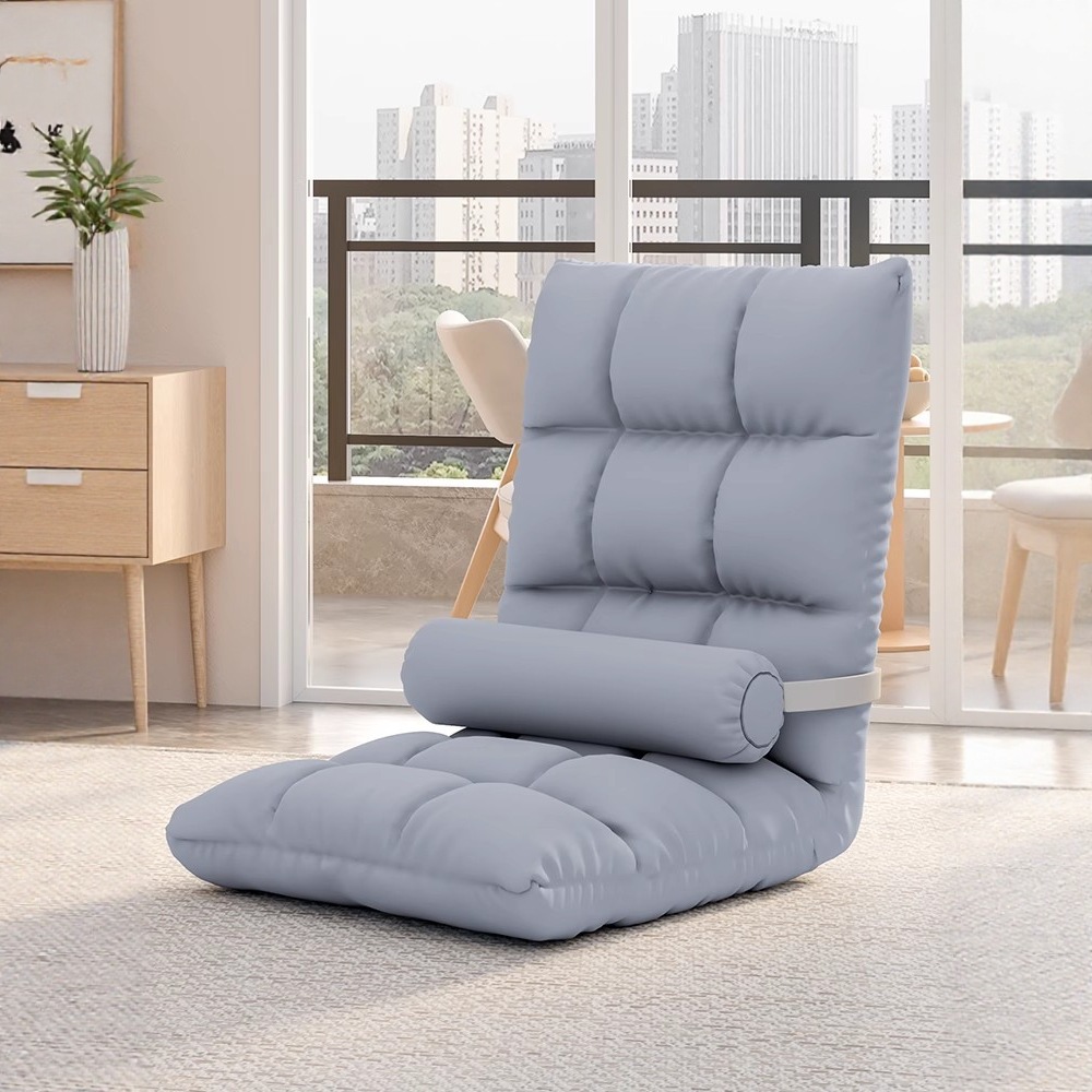 懒人沙发榻榻米单人折叠床上靠背座椅子宿舍日式坐垫飘窗小沙发