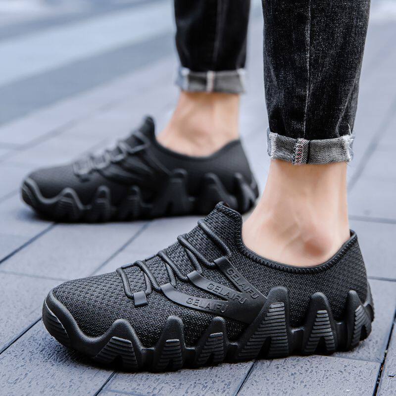 雨鞋男款短筒轻便防滑雨靴低帮软底钓鱼水鞋厨房工地耐磨防水胶鞋