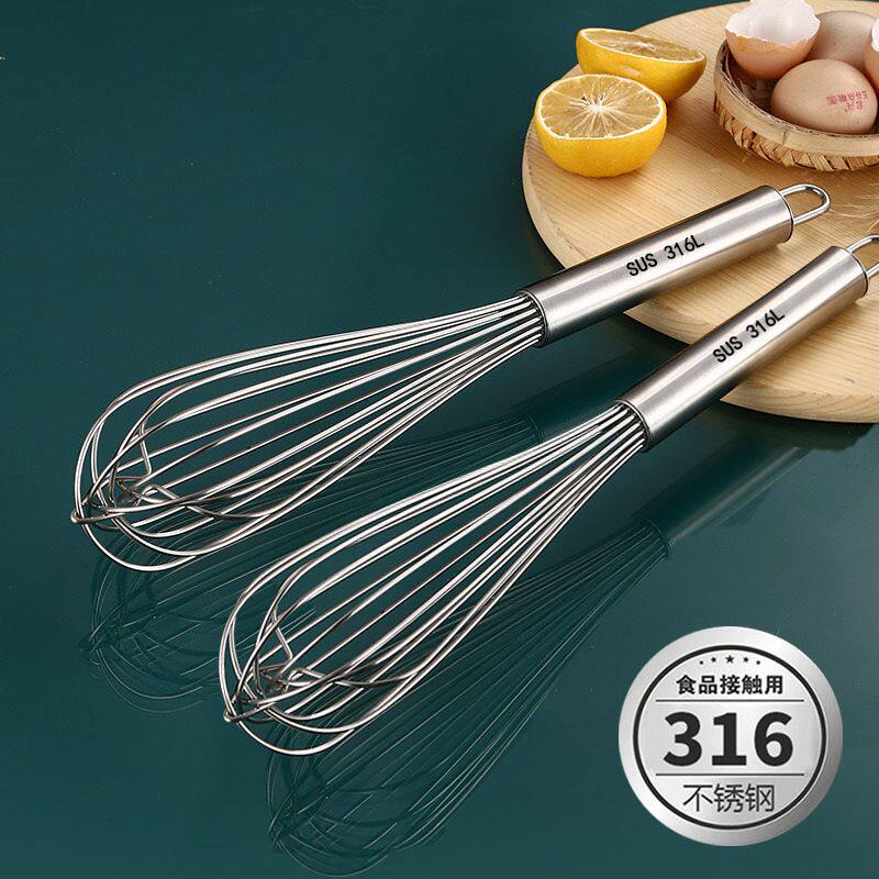 不锈钢316打蛋器手动搅拌器鸡蛋家用搅蛋器奶油烘焙打发工具一件