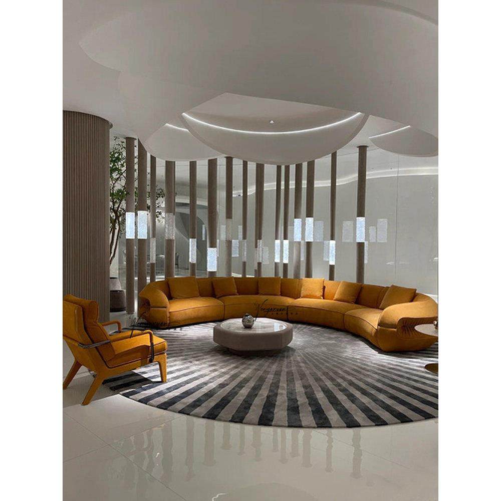 侘寂风北欧轻奢现代简约创意小户型休闲设计师网红布艺多人沙发,住宅家具,布艺沙发,淘宝优惠券,粉丝福利购,淘宝优惠卷