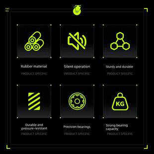 家具Pu滑轮橡胶万向轮工作台底轮带锁2英寸轮静音耐磨