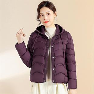 平湖羽绒服女款2025新款九江时尚洋气小个子巨好看冬装短外套