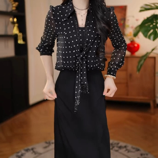 连衣裙2026新款女春秋十三行今年流行爆款高档气质减龄轻奢高级感