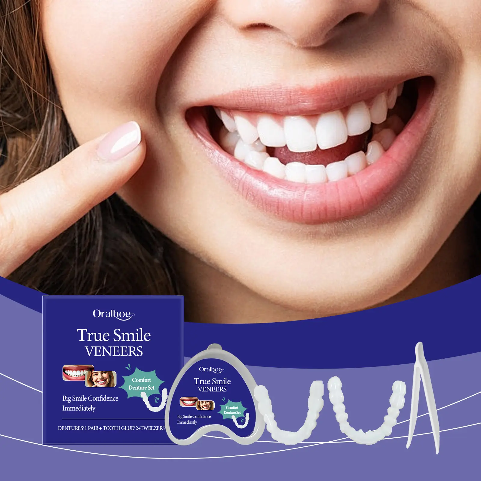 Retrofit Teeth Dentures Filling Braces Gaps Retrofit Teeth N