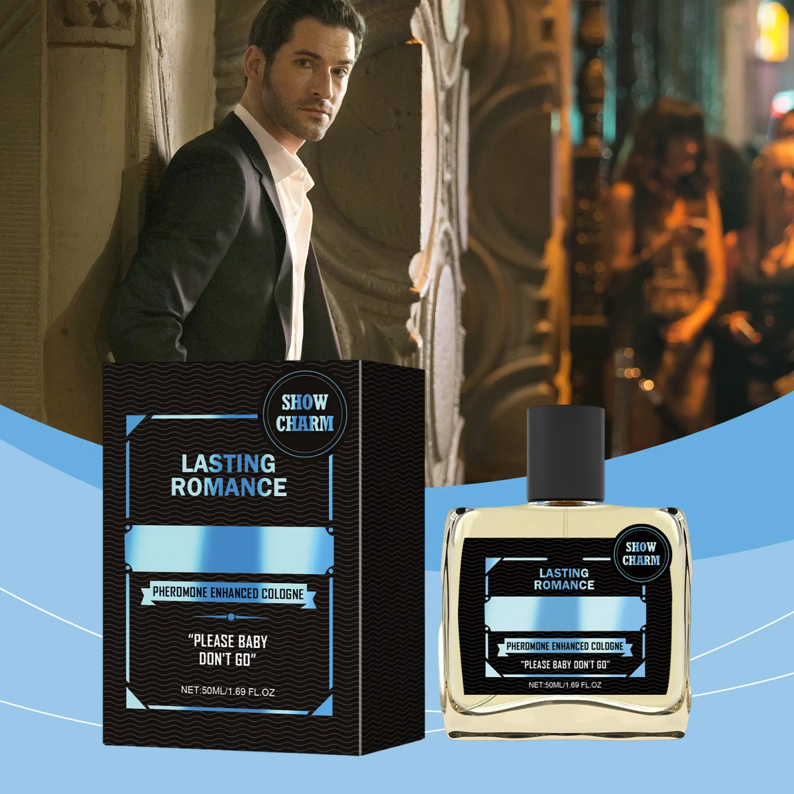 Men's Pheromone Perfume Colognes Long Lasting Fresh Fragranc